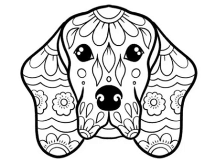 mandala chien