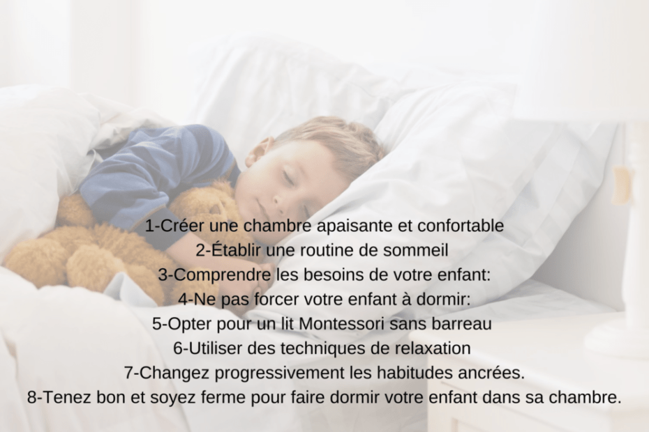 Comment faire dormir son enfant dans sa chambre : 7 Astuces de