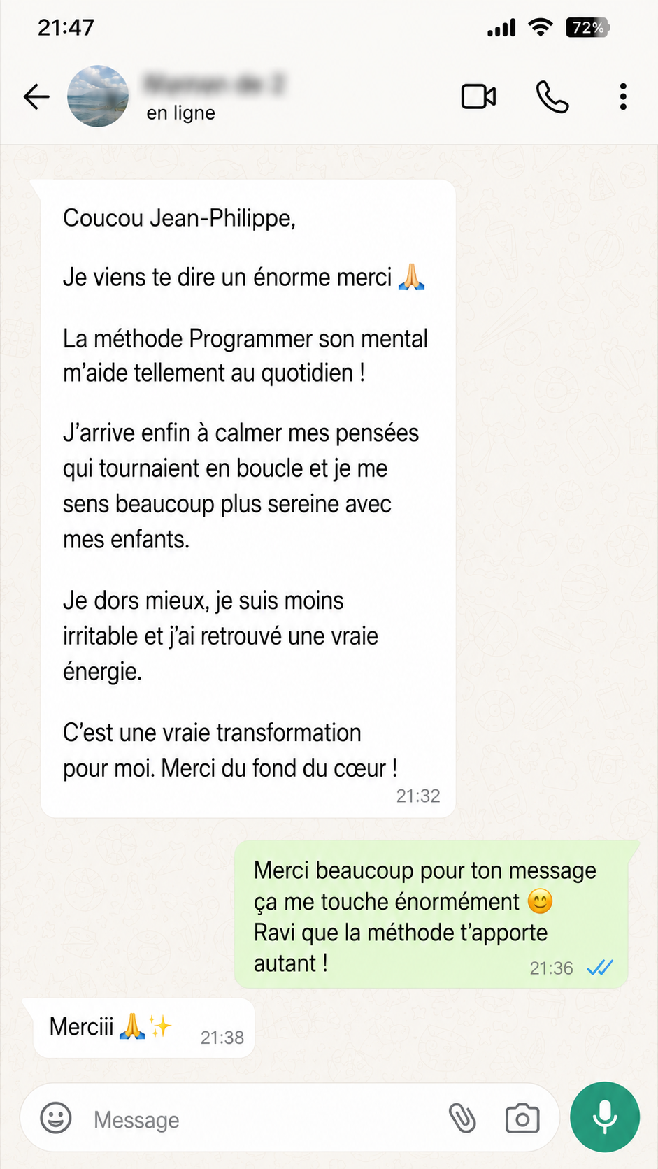 Témoignage