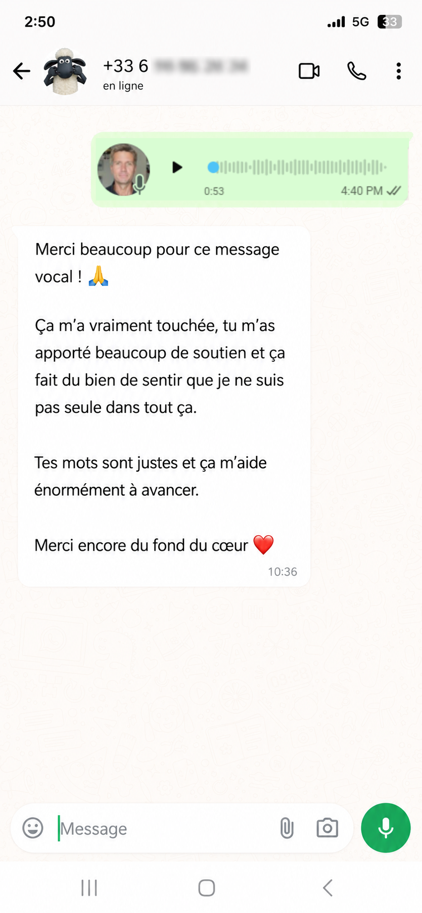 Témoignage